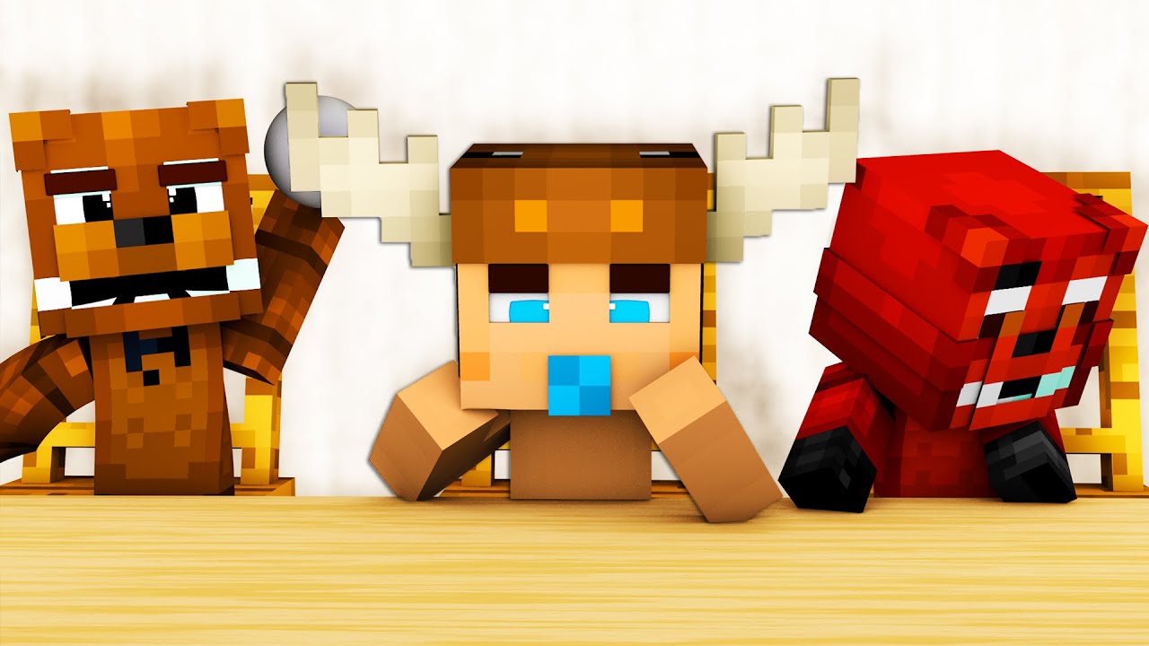 Minecraft School : FIVE NIGHTS AT FREDDY'S - BABY GETS DETENTION! (Minecraft Roleplay) #9