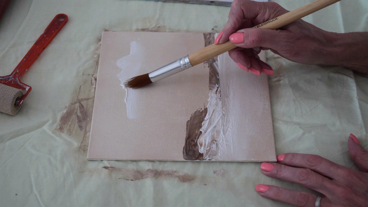 Abstrakte malerei/ How to paint/Demo Peinture abstraite/Abstract Art /Pintura abstracta