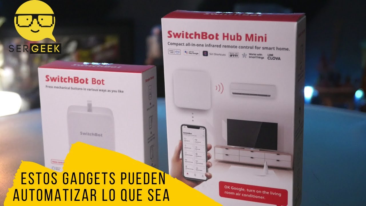 Con estos gadgets puedes automatizar lo que sea Switchbot y Hub mini