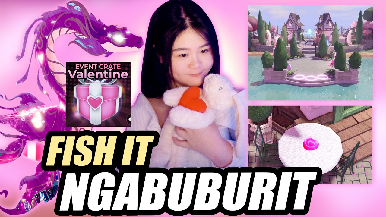 NAIK NESSIE = DAPET GACHA VALENTINE ! Ngabuburit di FISH IT Roblox ~