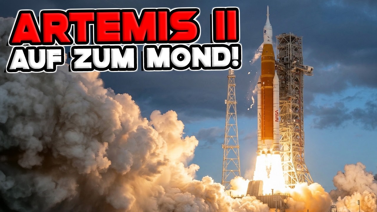 Artemis II STARTET! Die Menschheit fliegt WIEDER ZUM MOND!