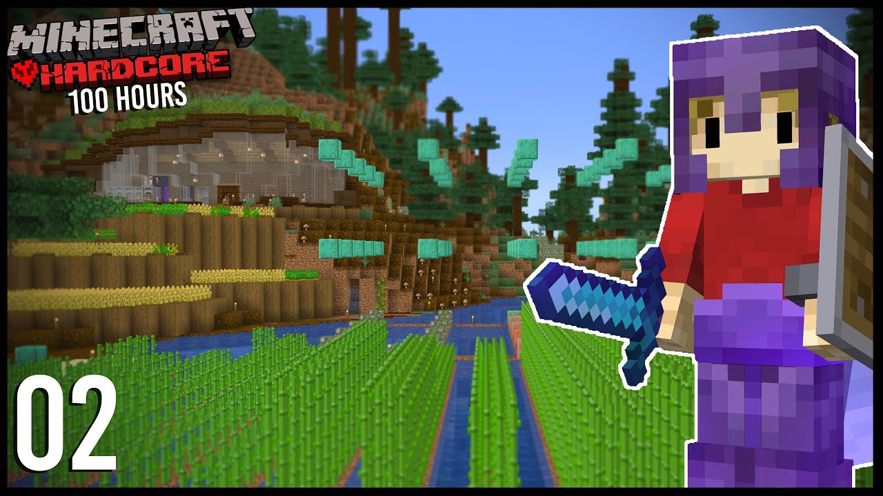 100 Hours In Hardcore Minecraft: Episode 2 - UPGRADES