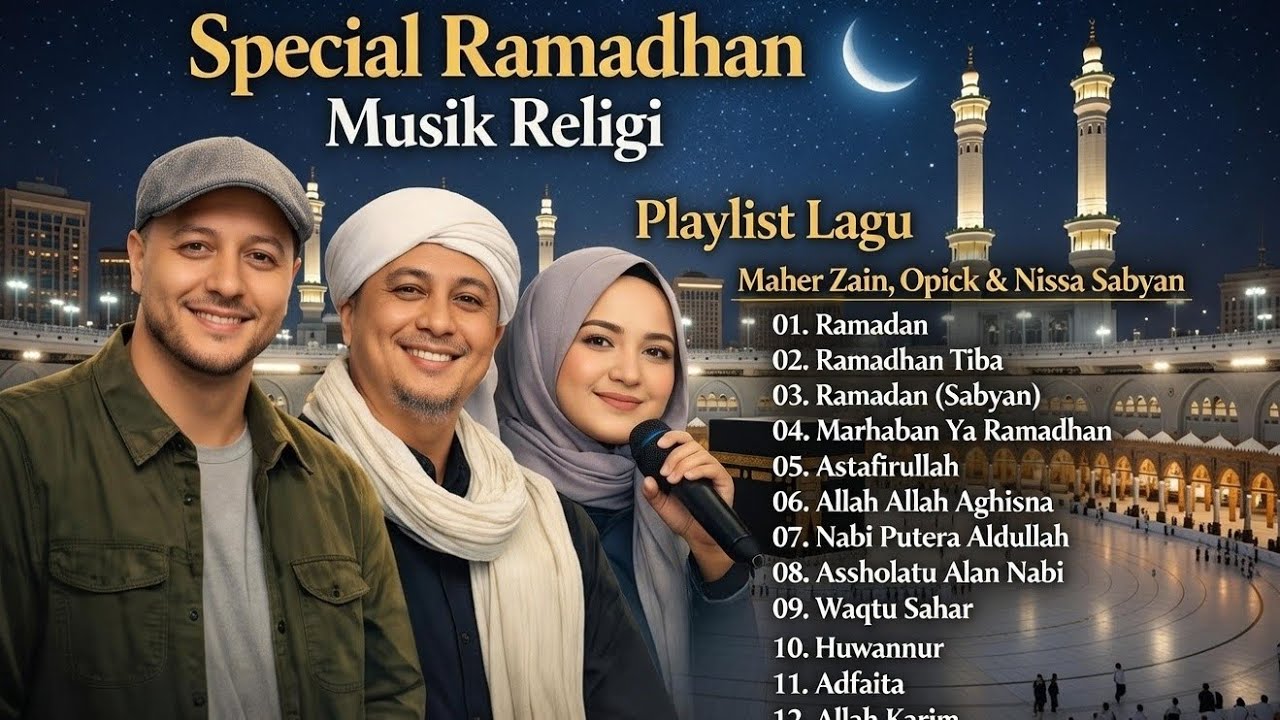 Lagu Ramadhan 2026 Terpopuler 🌙 Sholawat & Musik Islami Terbaik | Maher Zain, Opick, Nissa Sabyan