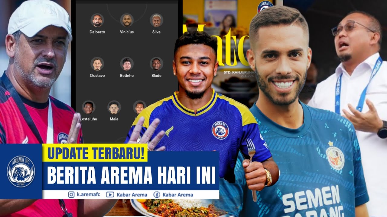 EFEK INSTAN GABI! Prediksi Line Up Terbaik Arema! Semen Padang Cari Cara Keluar dari Degradasi