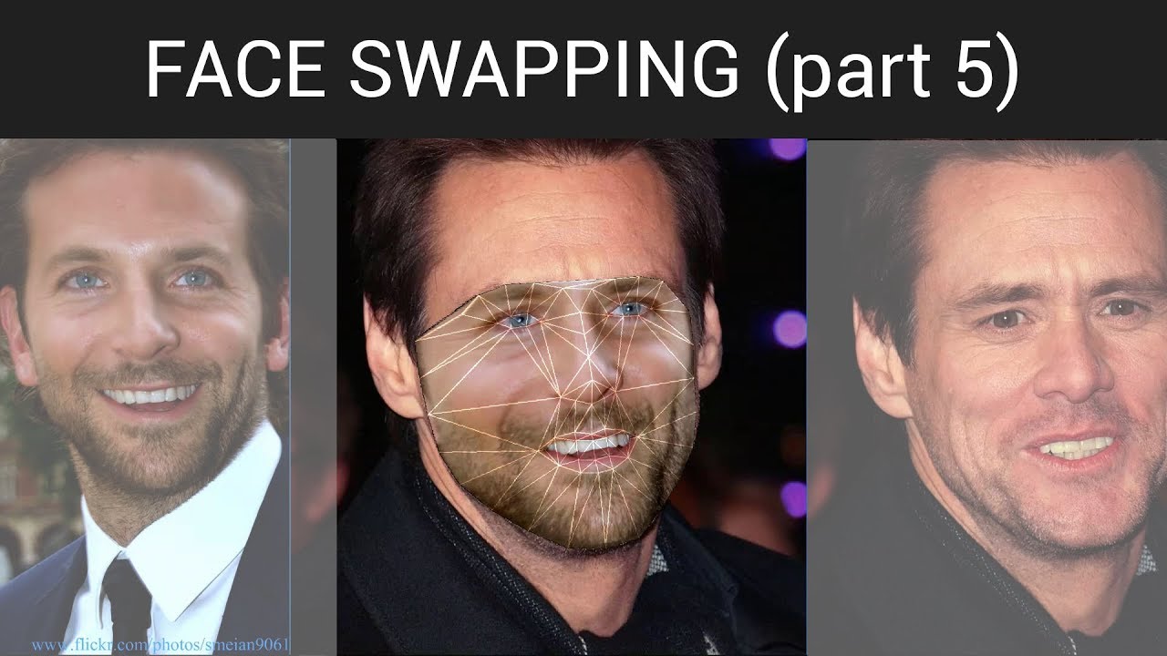 Swap faces - Face swapping Opencv with Python (part 5)