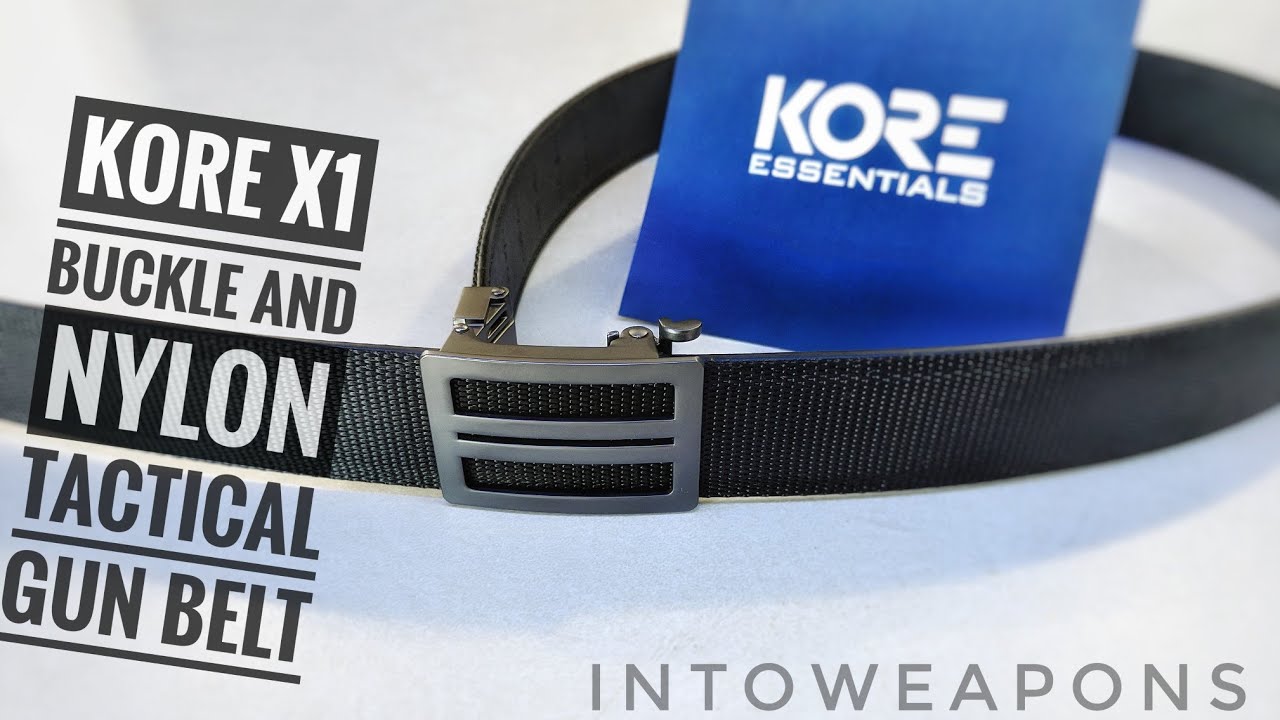 KORE Trakline Gun Belt & X1 Buckle | Review & How To Size