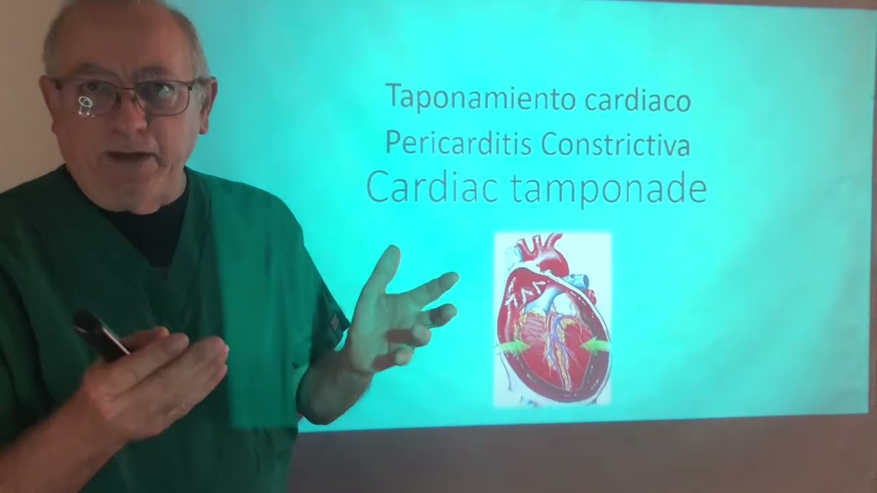 Taponamiento Cardiaco. Pericarditis Constrictiva. Anatomo-Fisiopatologia. #Síndrome de Dressler