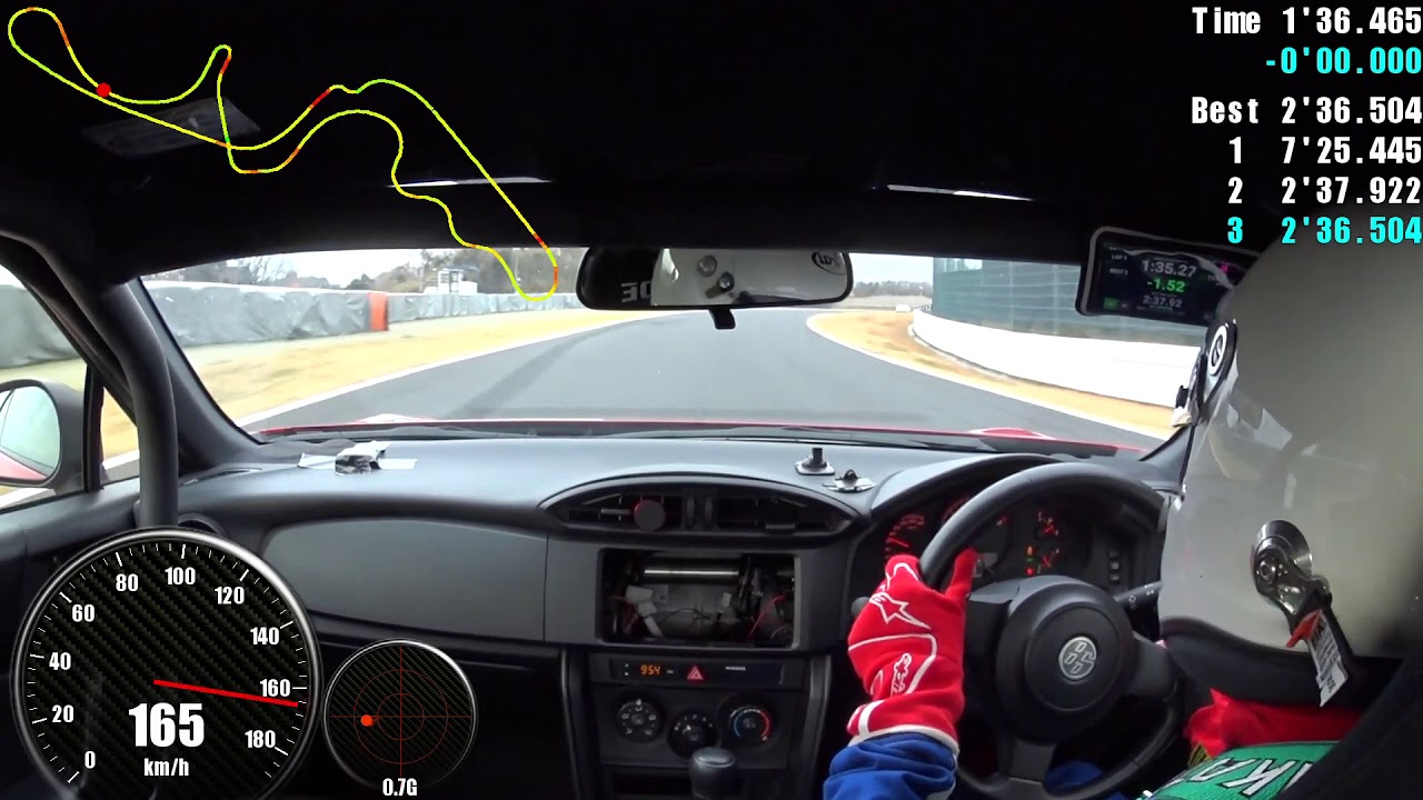 180106 ﾄﾖﾀ86後期 鈴鹿ｻｰｷｯﾄ 2分36秒5