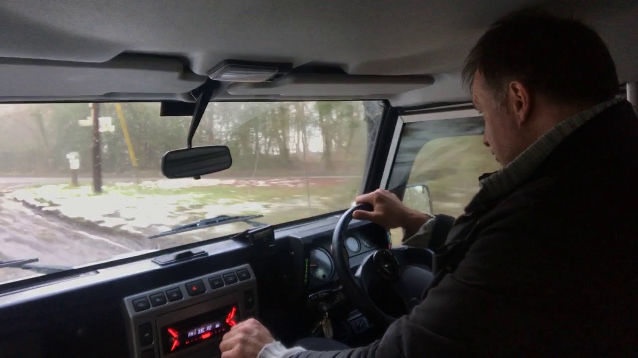 land rover defender 90 TD5 X tech stage 3 tuned for sale in action