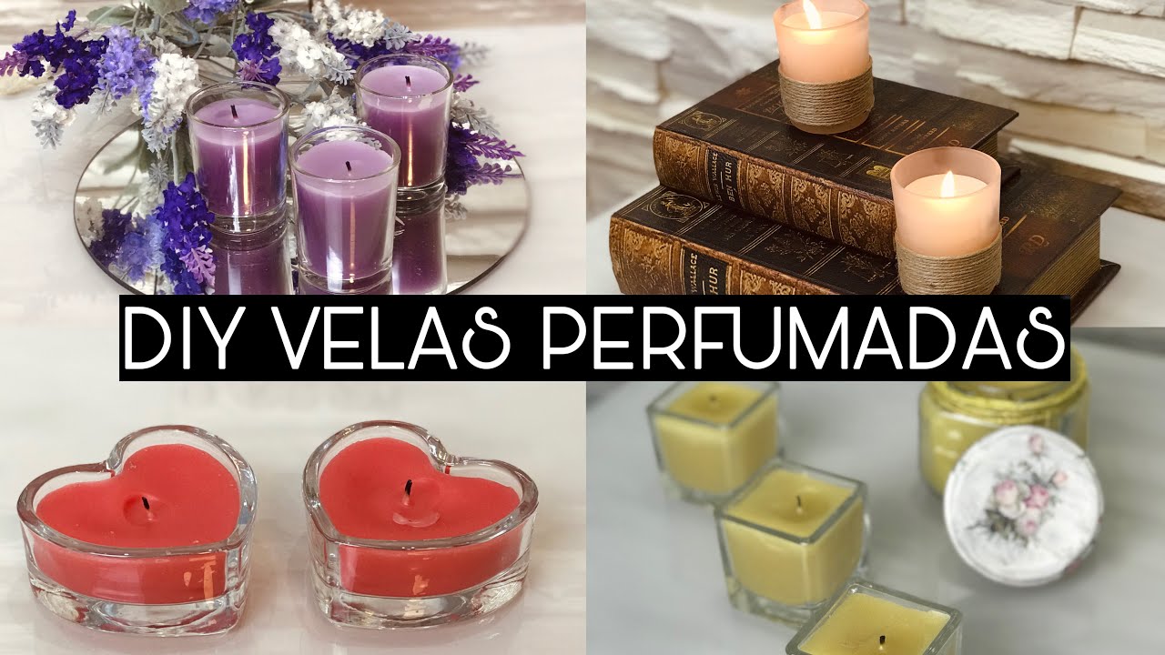 COMO FAZER VELAS AROMÁTICAS REAPROVEITANDO VELAS USADAS #velas #vela #velasaromaticas #DIYVELAS