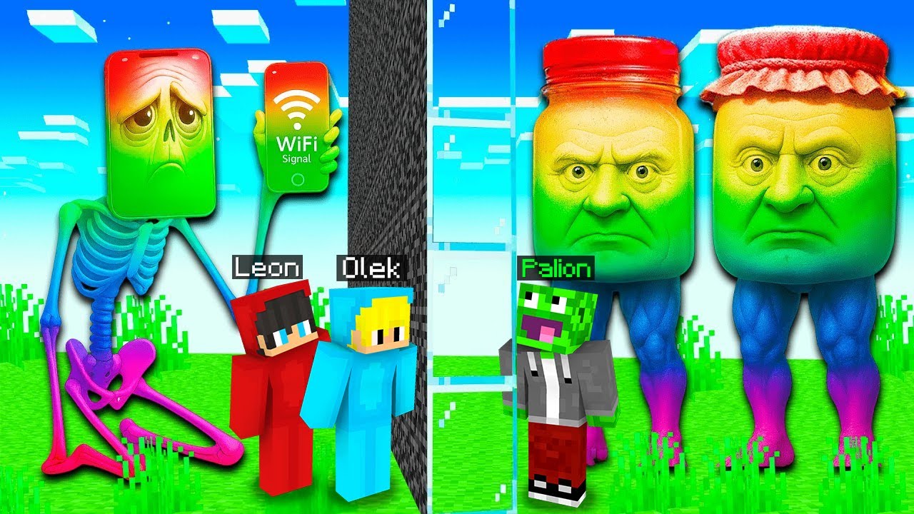 OSZUKUJĘ PRZYJACIÓŁ W WALCE NAJRZADSZYCH BRAINROTÓW w Minecraft!