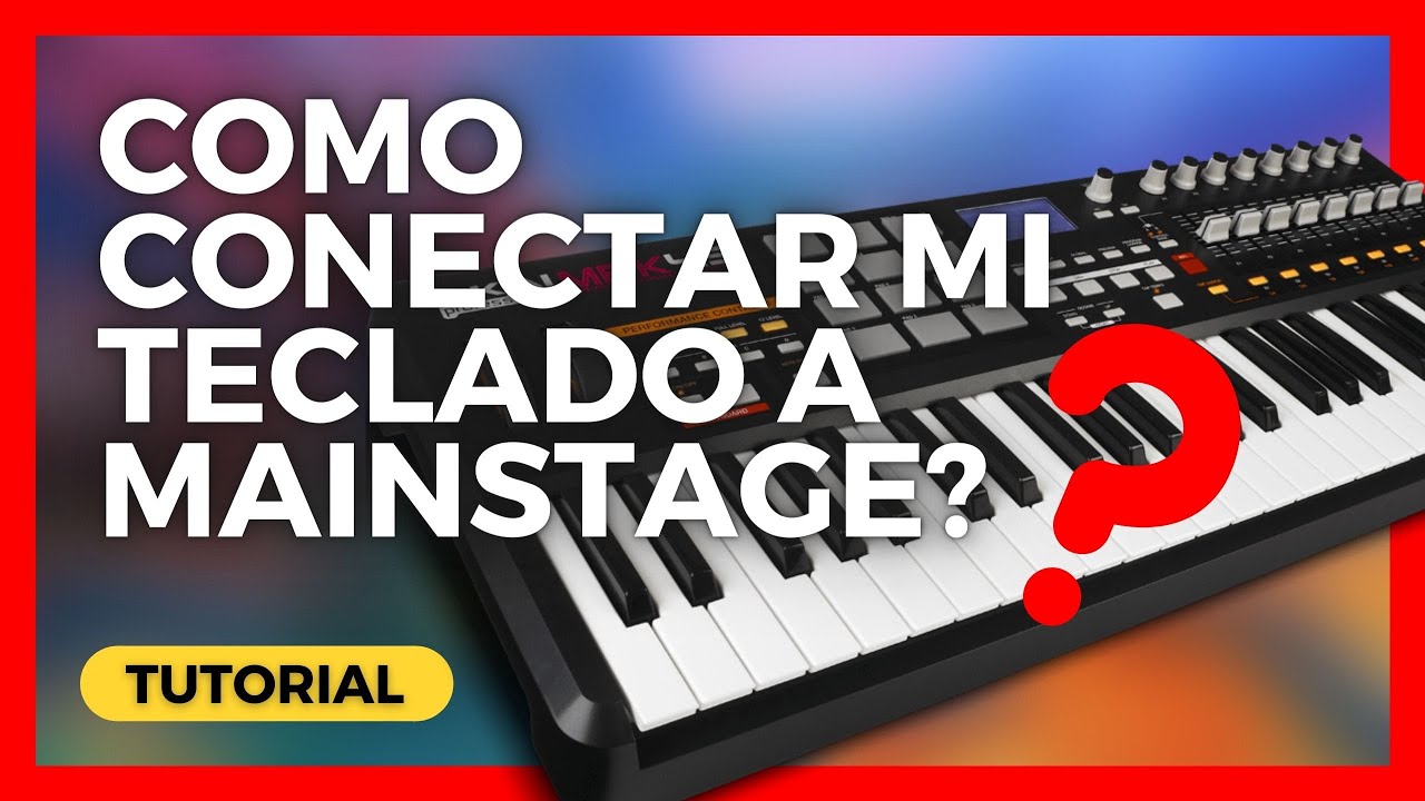 Como conectar mi teclado a Mainstage?  ▶️   Luis Synths