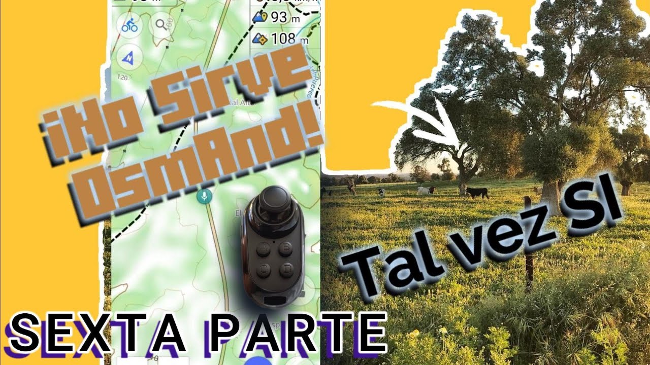 Osmand capitulo 6 mando bluetooth, crear y grabar trazas.