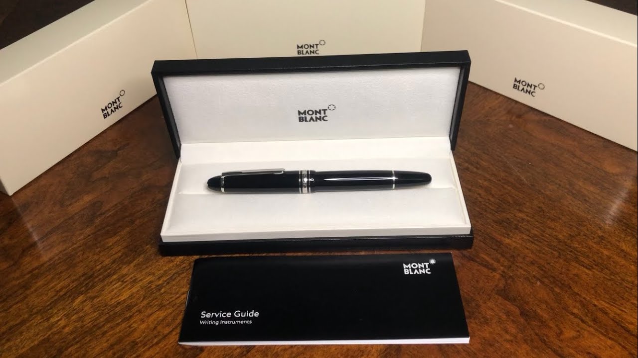 Montblanc Meisterstuck Le Grand Rollerball pen!