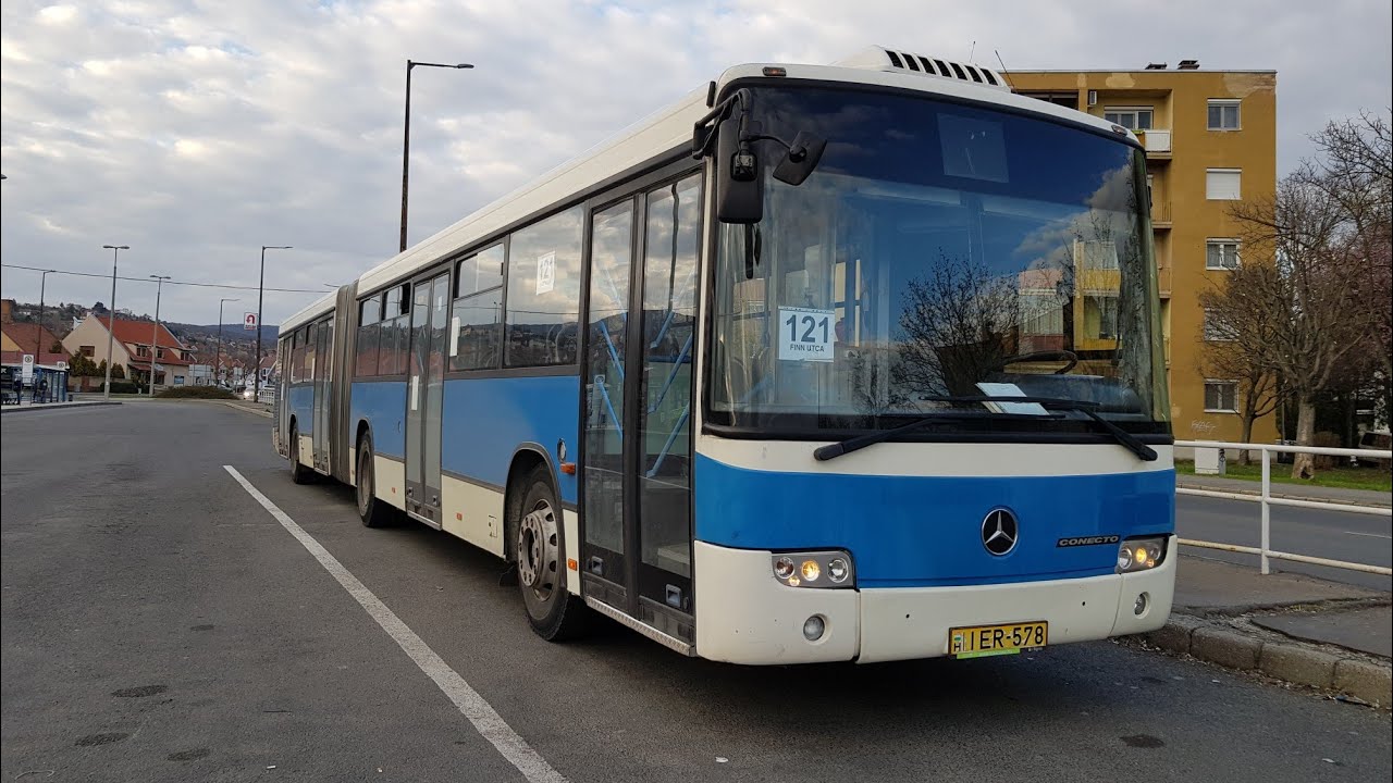 Utazás a Pécsi Mercedes-Benz Conecto O345G busszal #7