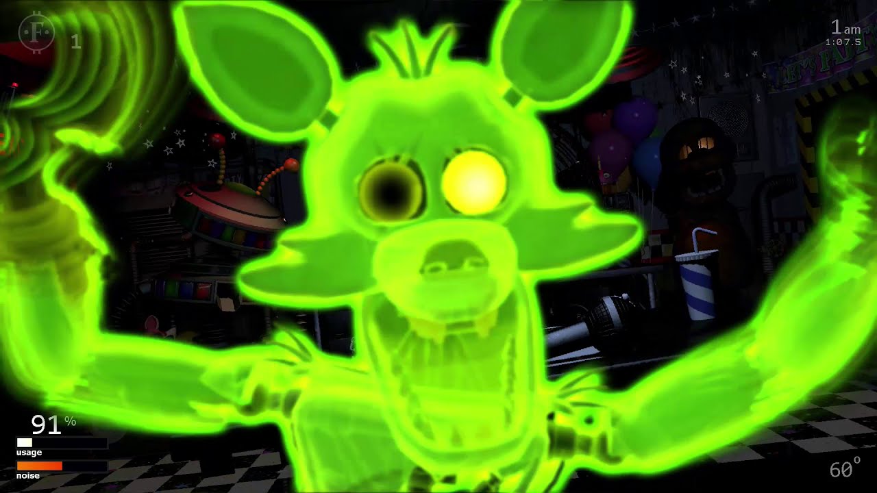 Foxy стал радиотивным! Radioctive Foxy в UCN! (UCN мод)