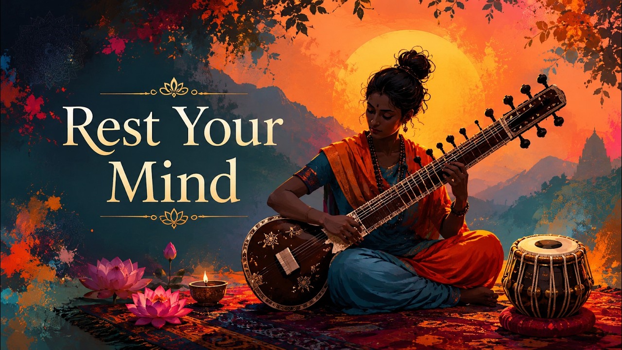 Rest Your Mind | Peaceful Indian Instrumental Music for Relaxation & Healing