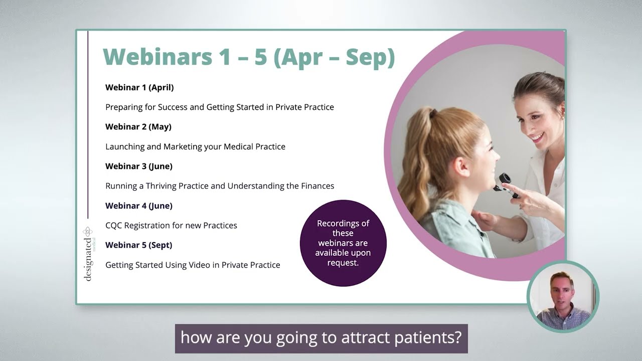 Medical Indemnity Insurance Explained | Private Practice Webinar for Doctors