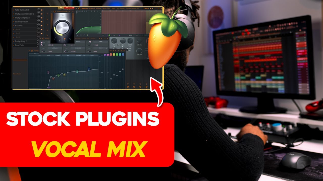 How to Mix Afro Beat Vocals With Stock Plugins| Fl Studio Tutorial