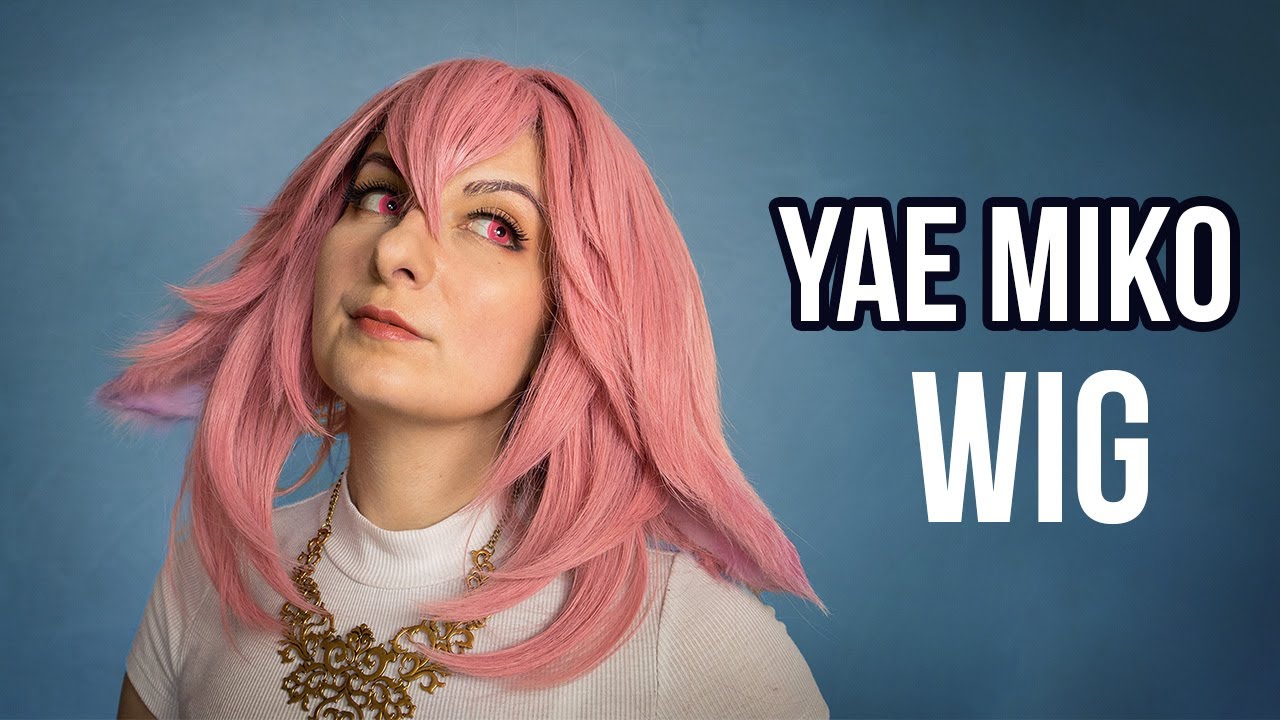 Yae Miko Wig Styling tutorial