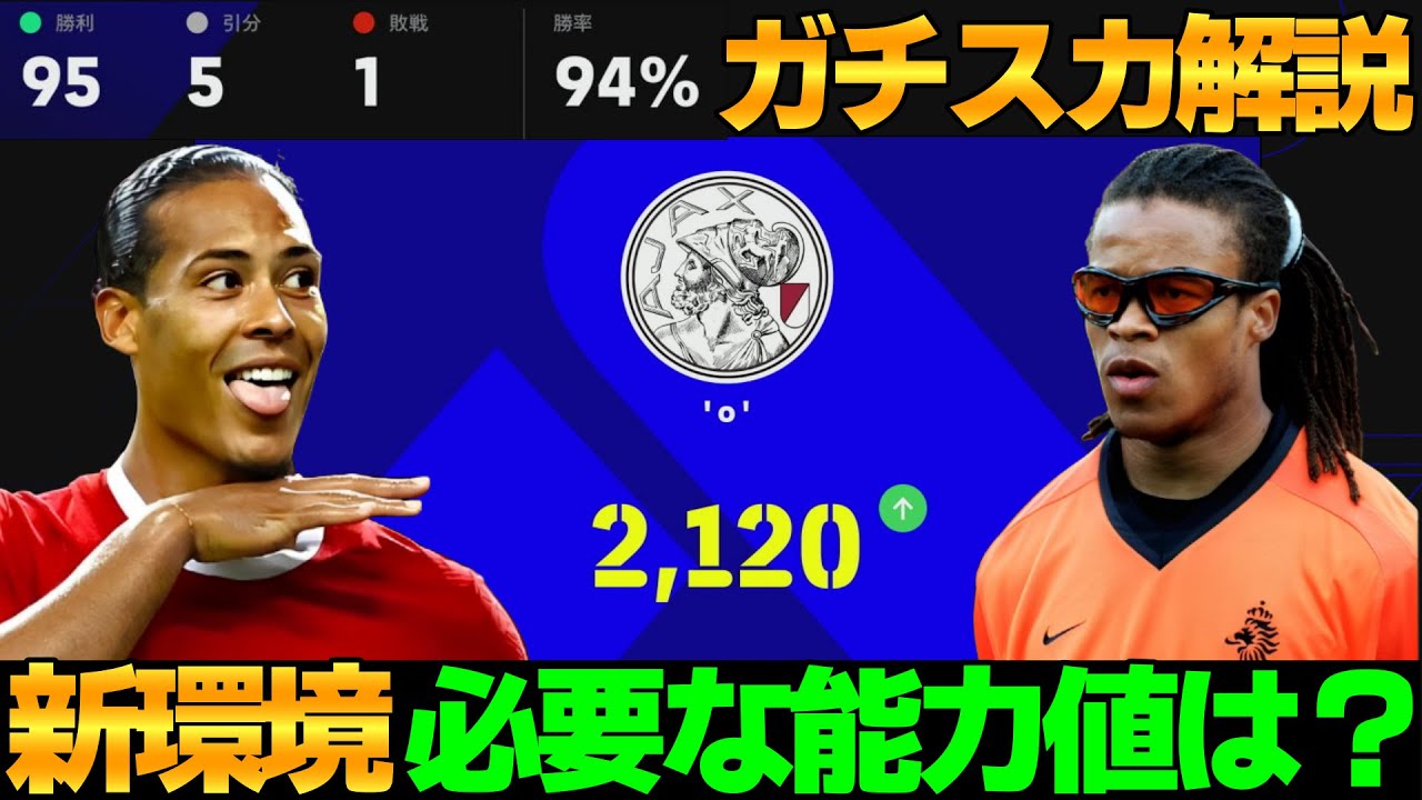 【新環境】30連勝達成!!必要な能力は？●●能力が1番大事？育成迷ってる人必見！レート2100達成のガチスカ解説【eFootball2026】
