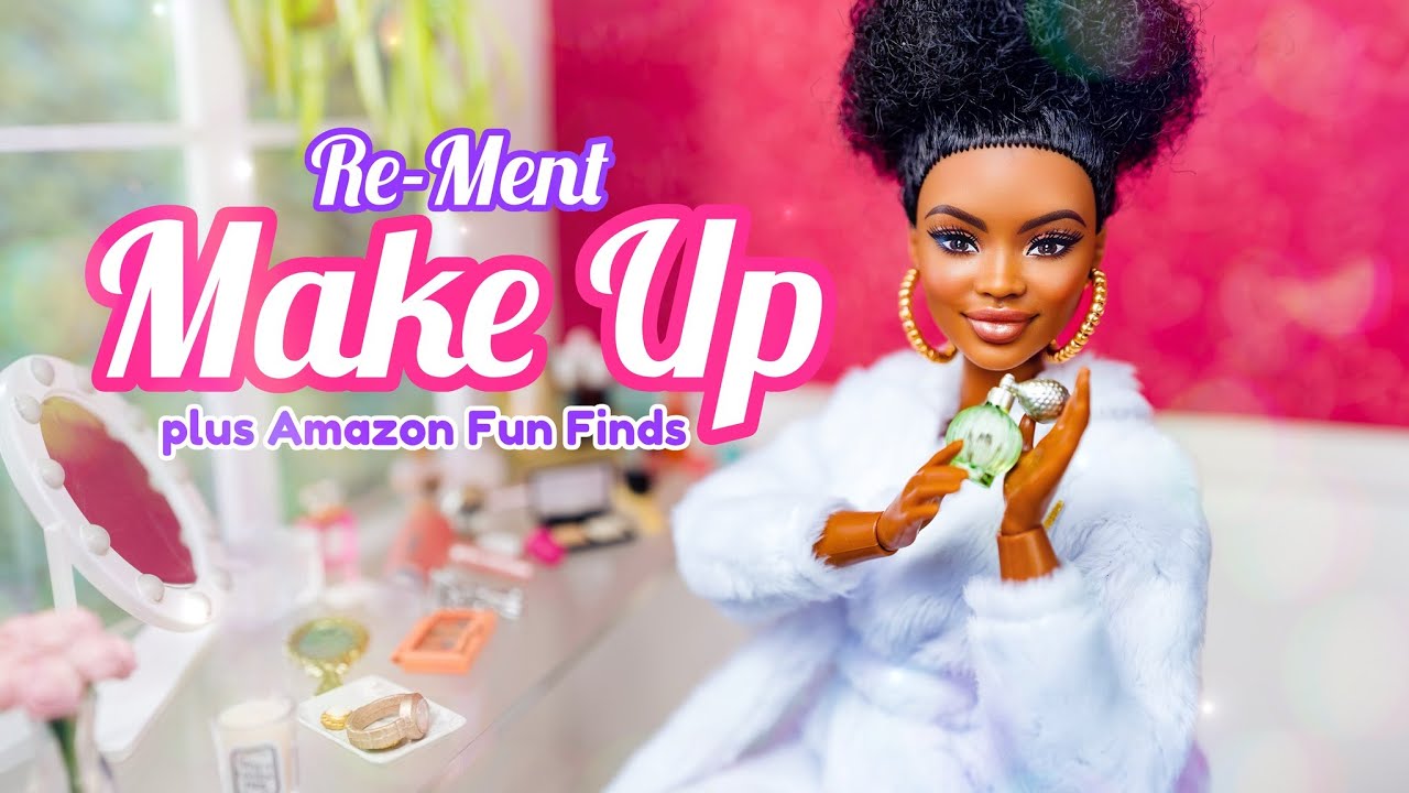 AMAZON Fun Finds : Re Ment Makeup , Chairs, Clear Desk