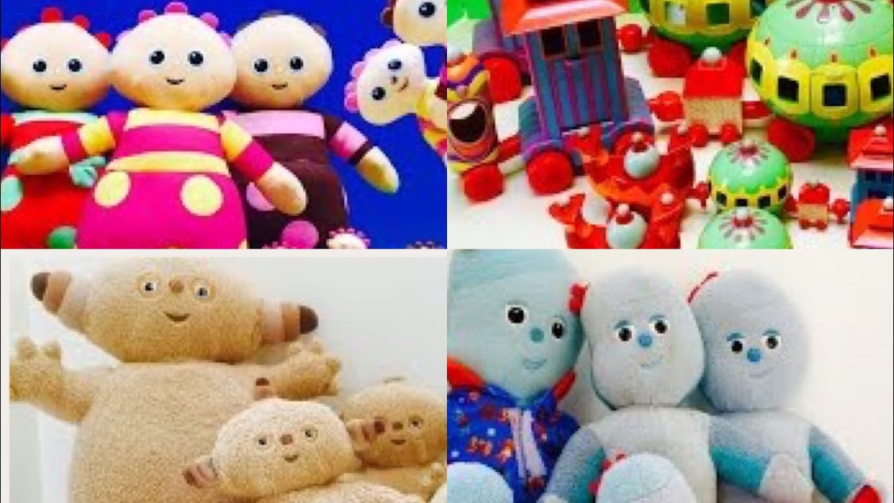 In The Night Garden TOYS COLLECTION Pinky Ponk and Ninky Nonk