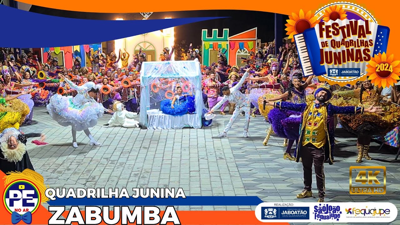 QUADRILHA JUNINA ZABUMBA  FESTIVAL DE QUADRILHAS JUNINAS DA CIDADE DE JABOATÃO 2024