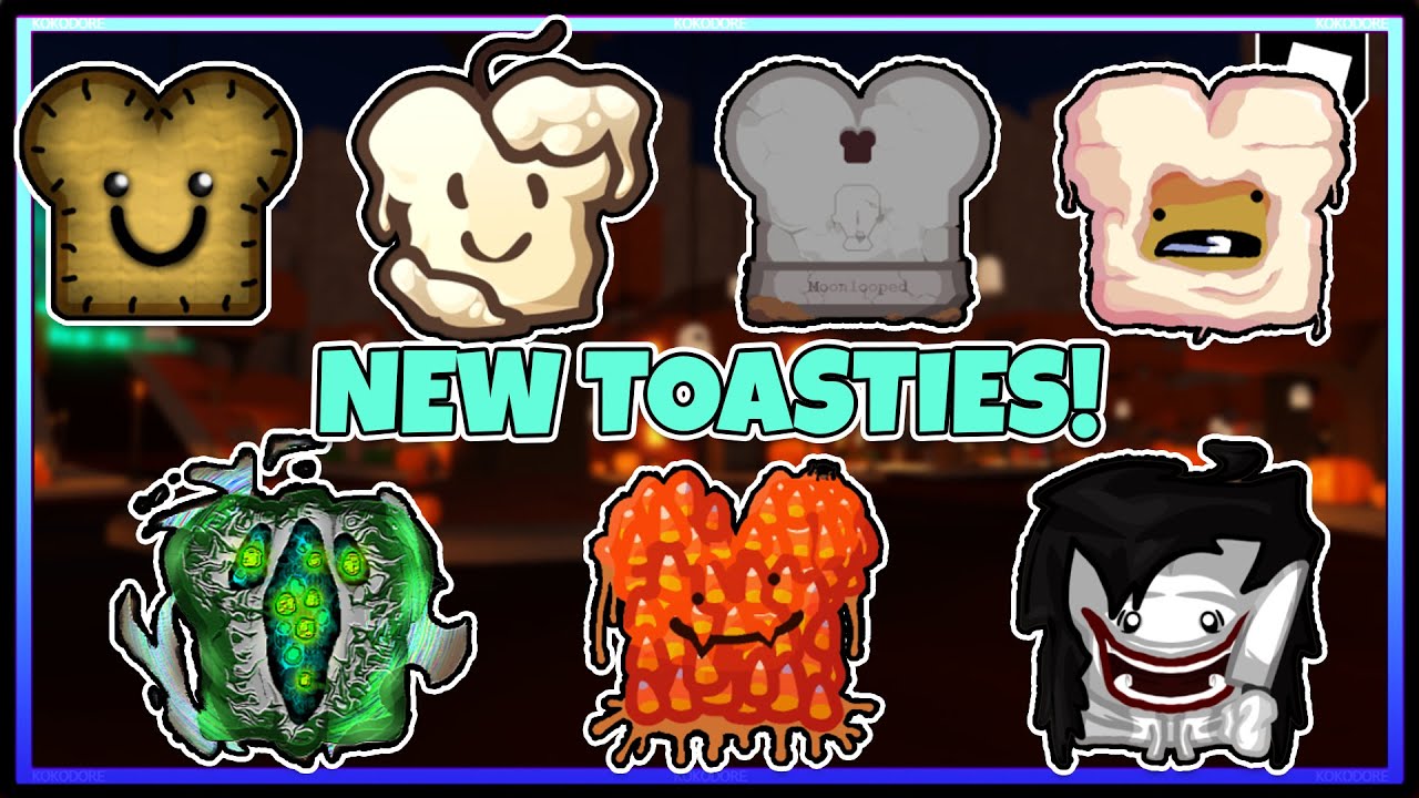 HOW TO FIND ALL 7 NEW TOASTIES in Find the Toasties | ROBLOX