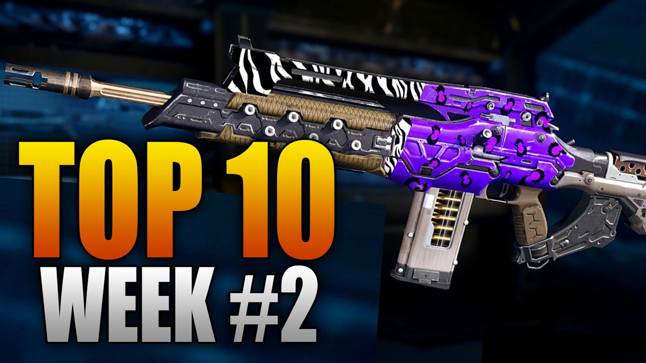 PURPLE ZEBRA! - Top 10 Best Paint Jobs in Black Ops 3 (Week #2)