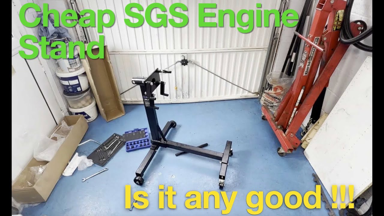 Im an EnGiNeEr! | SGS Engine Stand | BF Garage