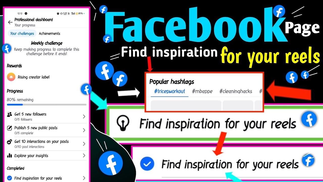 Find inspiration for your reels weekly challenge | Find inspiration for your reels kya hota hai