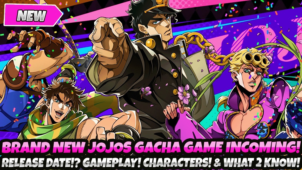 *BRAND NEW JOJOS GACHA GAME INCOMING!* Release Date? Gameplay! Characters! Everything U Need To Know