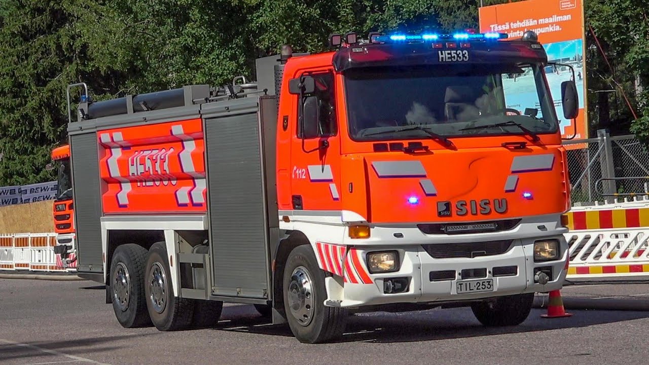 Mustapekka Areenan tulipalo / Mustapekka Arena fire Oulunkylä, Helsinki 2024