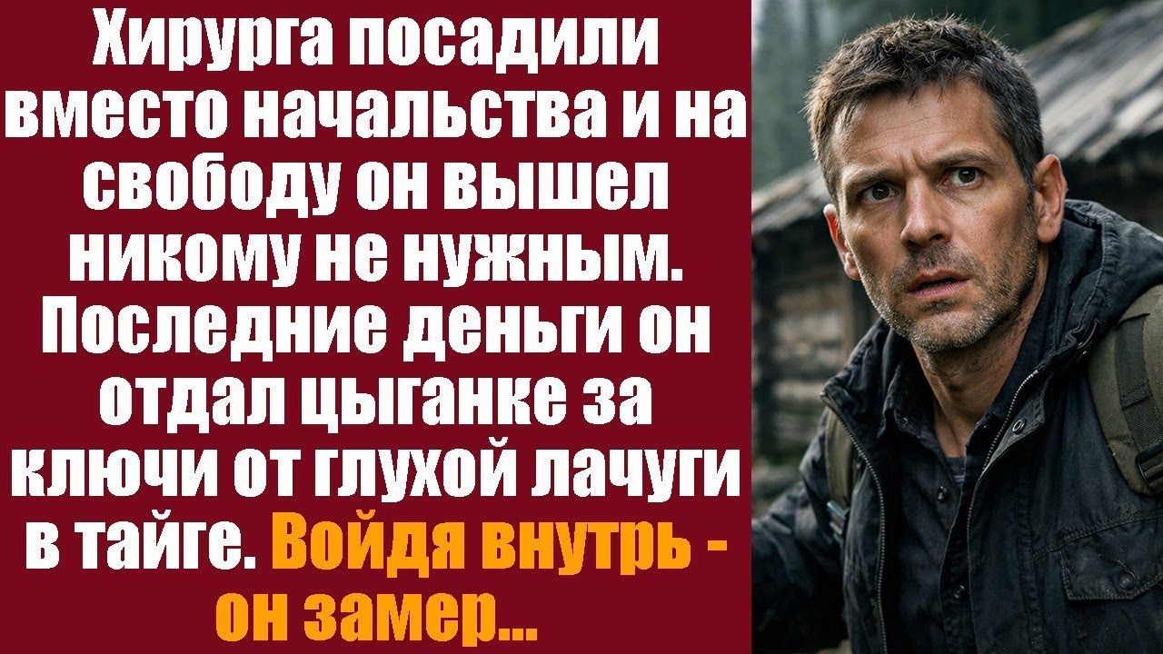 Хирурга посадили вместо начальства, и на свободу он вышел никому не нужным. Последние деньги он....