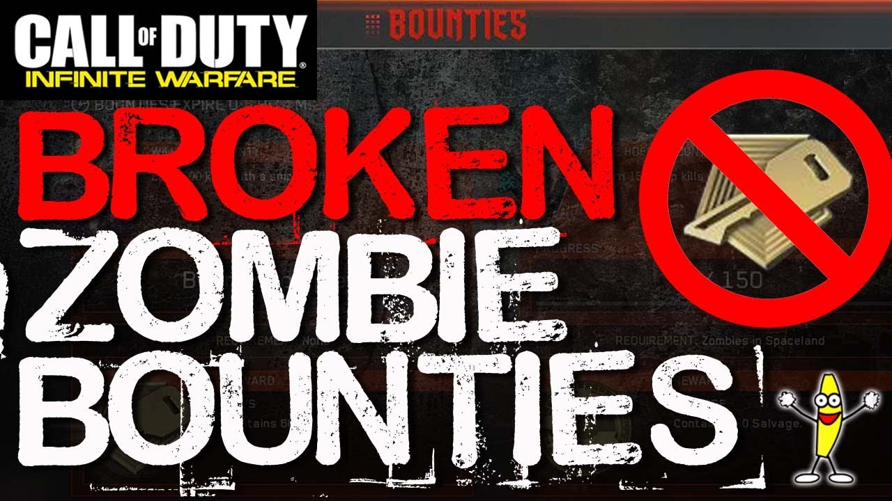 Zombies Bounty Reward Glitch - How To Claim Your Missing Bounty Reward (Bounty Key Glitch)