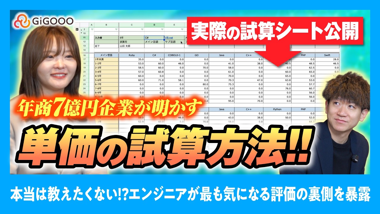 年商7億円SES企業は給与をどう決める？エンジニア評価の裏側を公開！