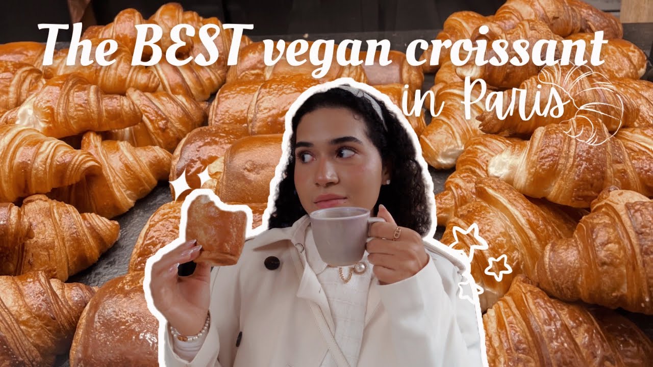 Where to Find the Best Vegan Croissants in Paris | Walking around Paris for croissants 🥐