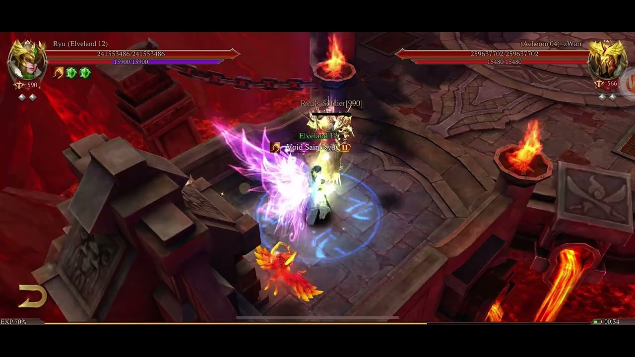 Final Arena - VIP 11 Agi Elf 456M CP vs VIP 13 Ene DK 465M CP 