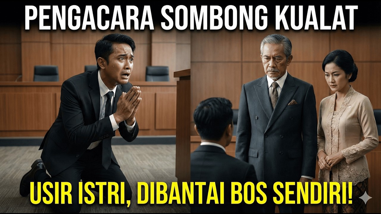 HINA ISTRI NAIK BUS KOTA, PENGACARA SOMBONG INI GEMETAR SAAT KAKEK LUSUH ITU PEMILIK FIRMA HUKUMNYA!