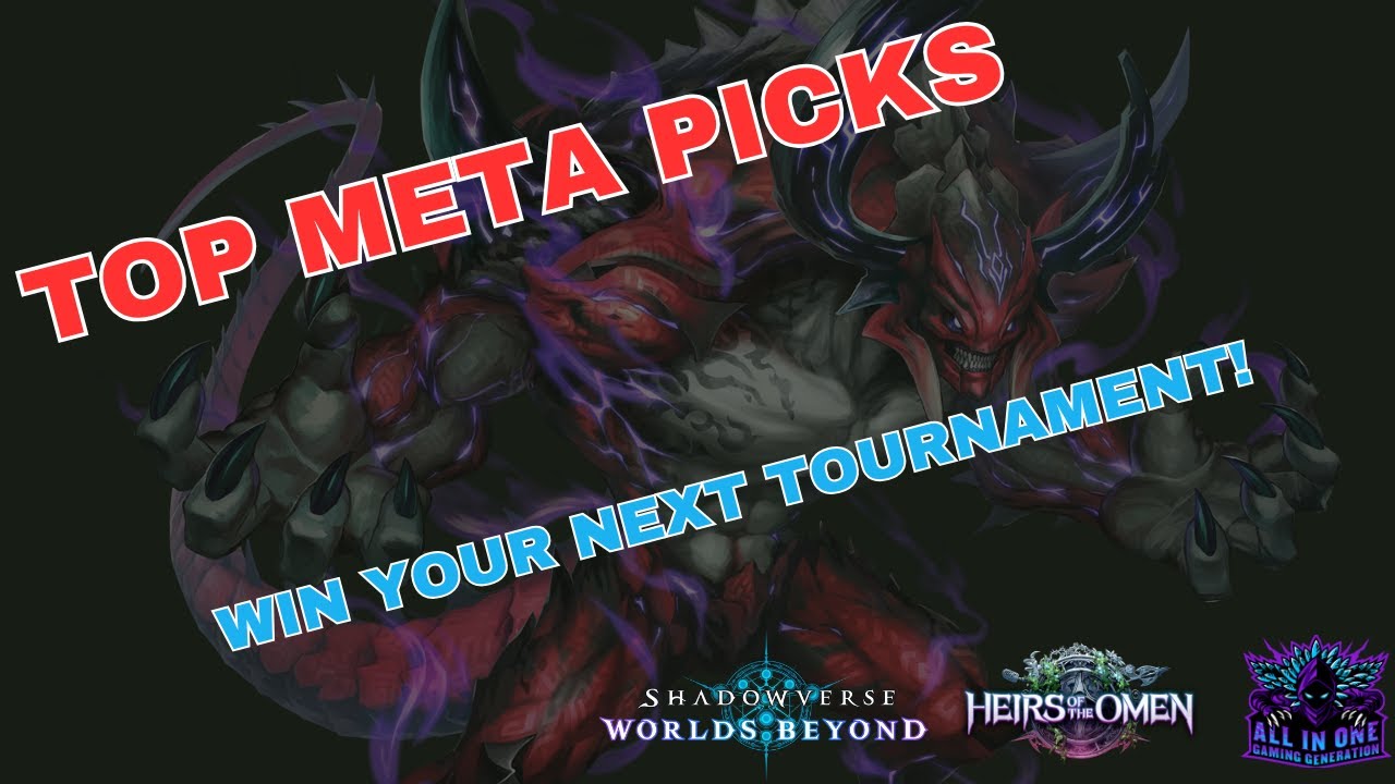 Best Picks For SVO Qualifier 2 | Shadowverse Worlds Beyond Meta Series