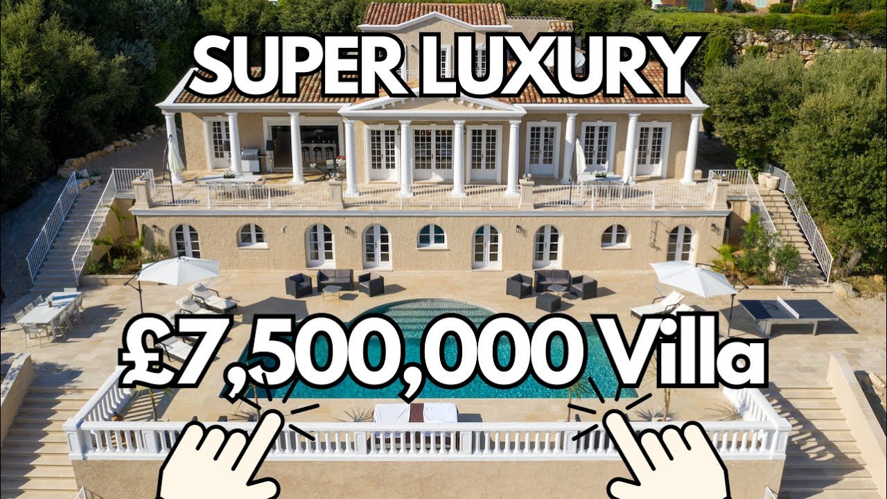 £7,500,000 VILLA SOUTH OF FRANCE / MONACO... HELIPAD/POOL/CINEMA/9 BEDROOMS GuyPhoenix