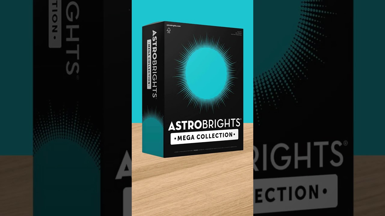 Back to School Shopping l Astrobrights Mega Collection Cardstock l Amazon Promo Code 2MEGA
