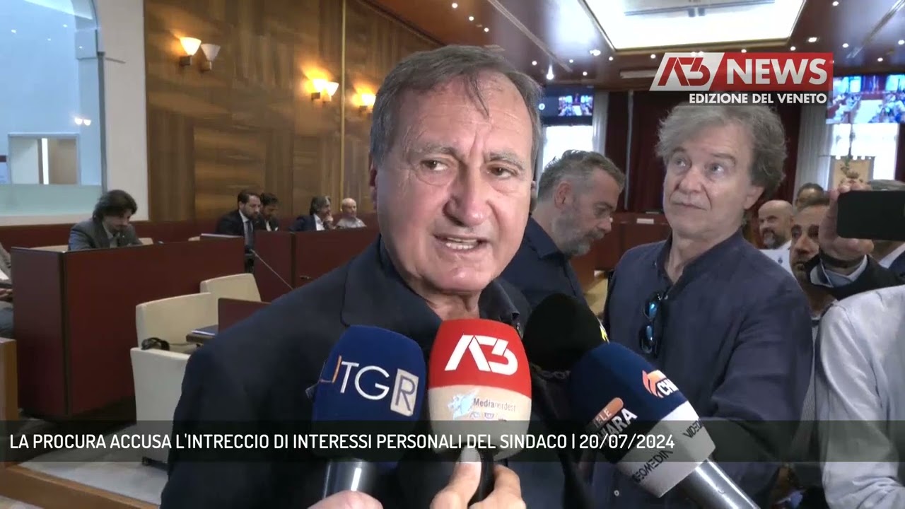 LA PROCURA ACCUSA L'INTRECCIO DI INTERESSI PERSONALI DEL SINDACO | 20/07/2024