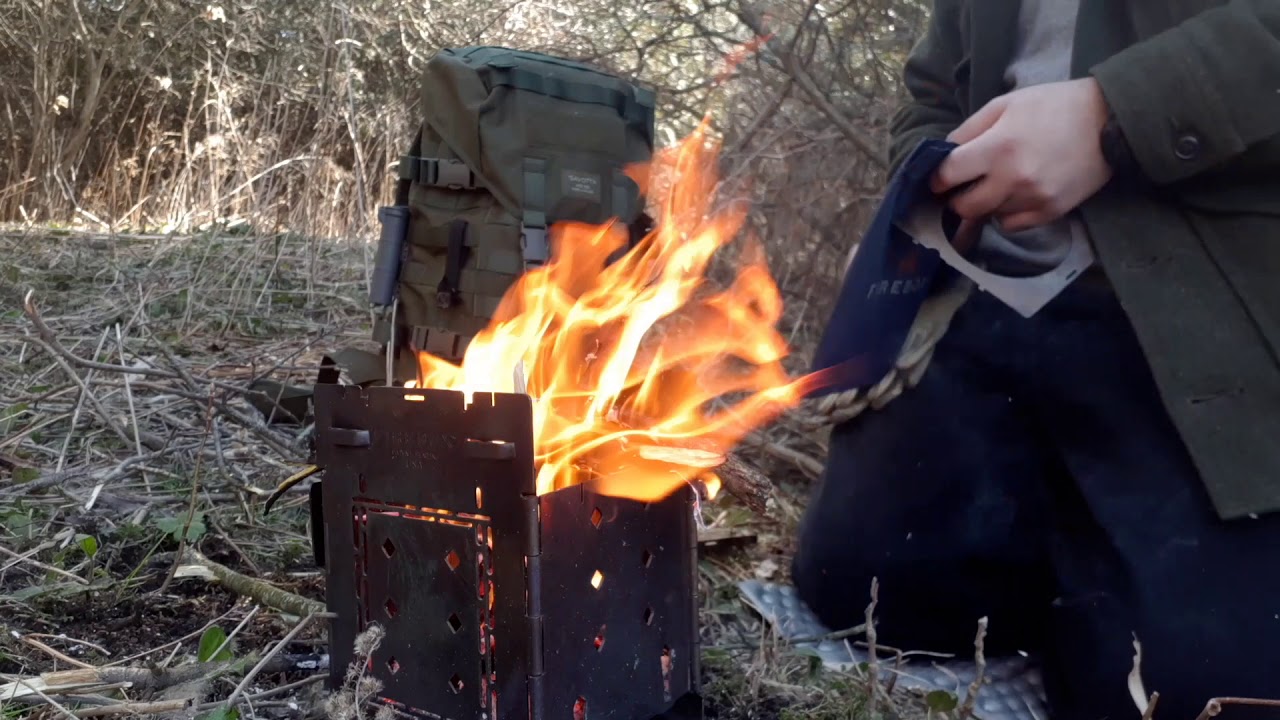 Firebox and Savotta on the trail
