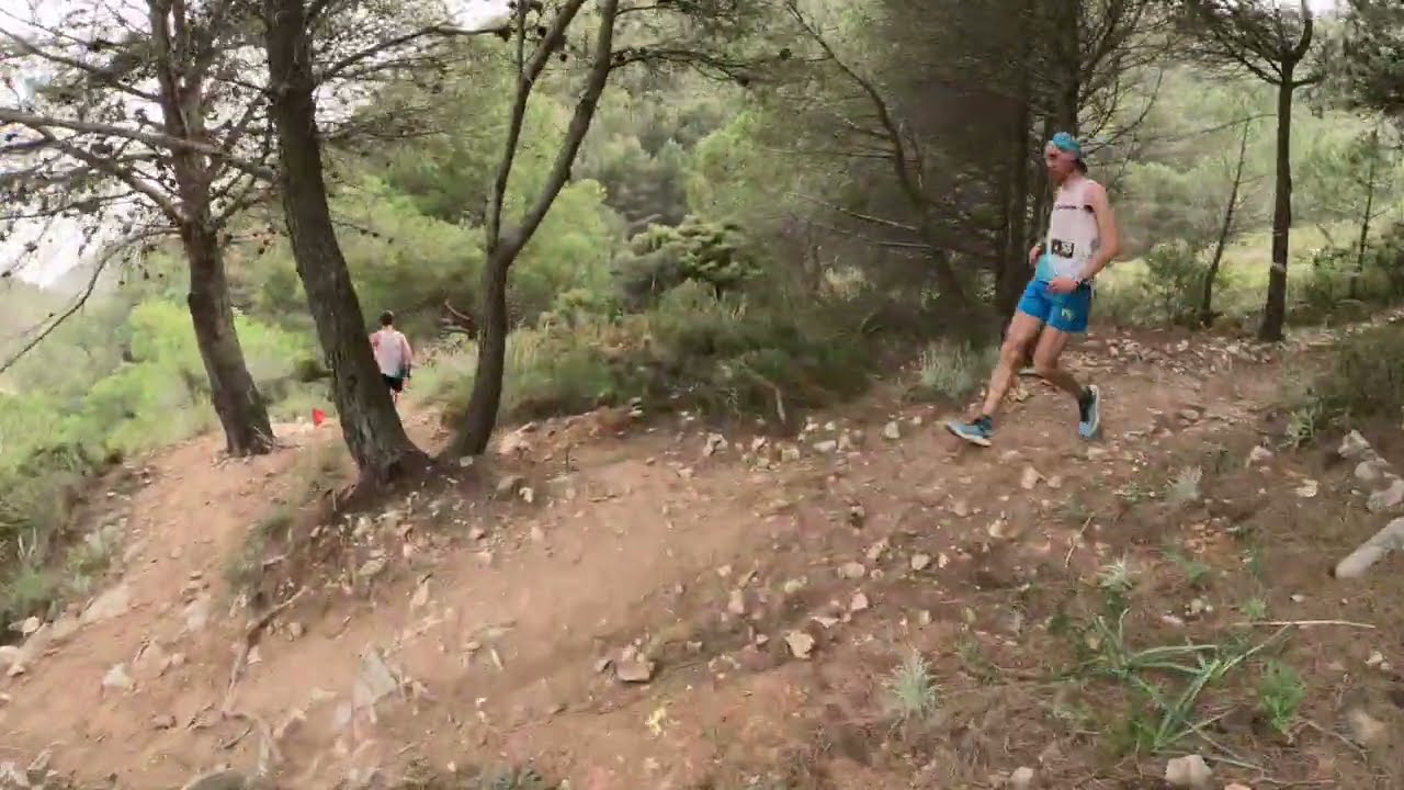 Inside 2nd downhill calamorro skyrace 2024