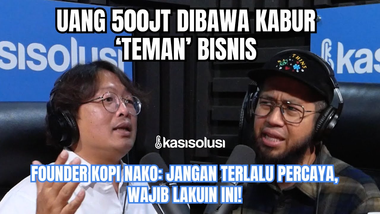 UMKM WAJIB TAHU‼️ FOUNDER KOPI NAKO BONGKAR CARA BANGUN BISNIS DENGAN MODAL 3 JUTA