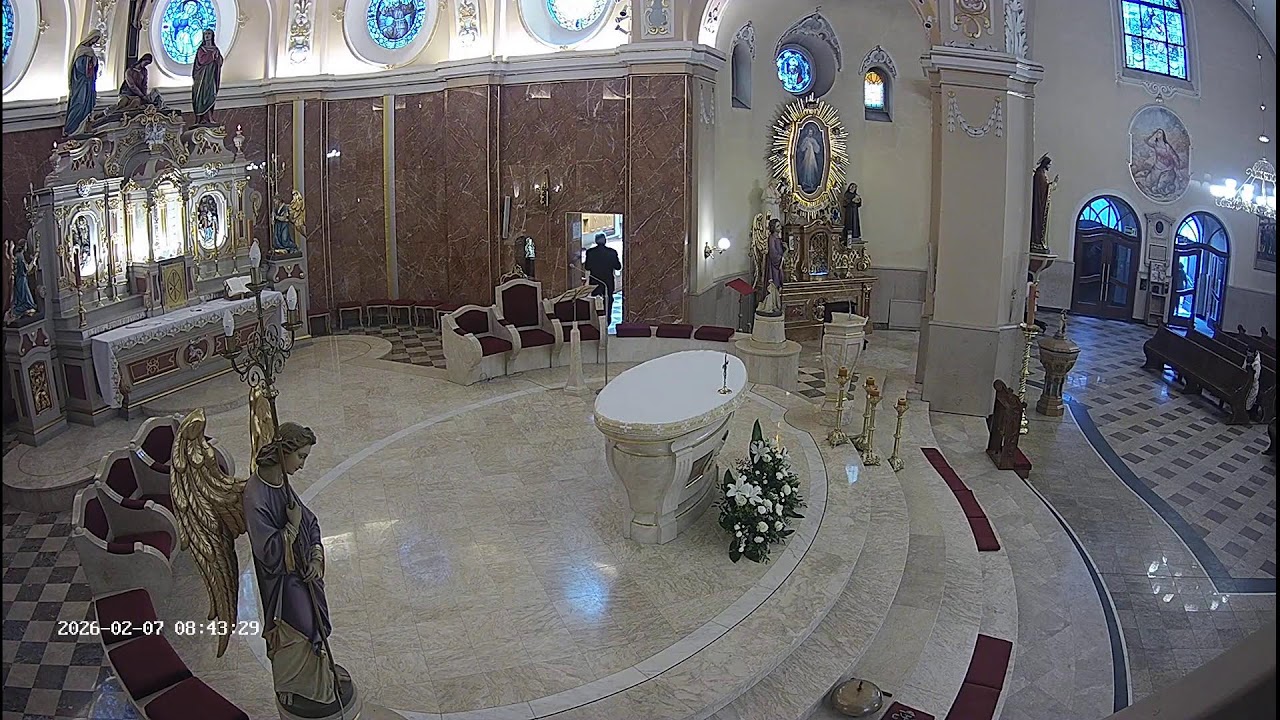 7.02.2026 • 7:00 – Nabożeństwo pierwszosobotnie i msza - św. Maria Magdalena w Tychach