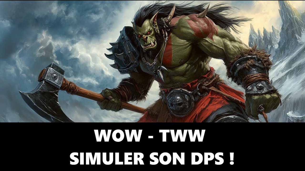 WoW 11.0 - TWW - Learn to simulate your DPS with raidbots and crafting simulation!