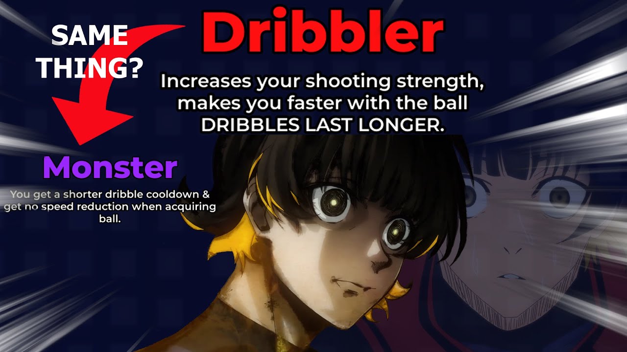 MONSTER VS DRIBBLER (the same..?) | BLUE LOCK RIVALS